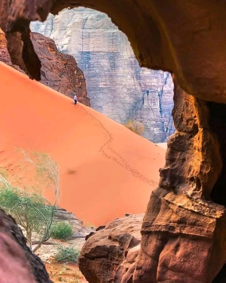 Enad Desert Camp Wadi Rum Exteriér fotografie