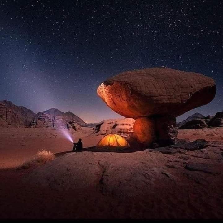 Enad Desert Camp Wadi Rum Exteriér fotografie