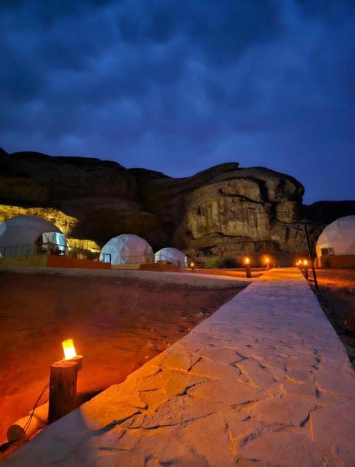 Enad Desert Camp Wadi Rum Exteriér fotografie